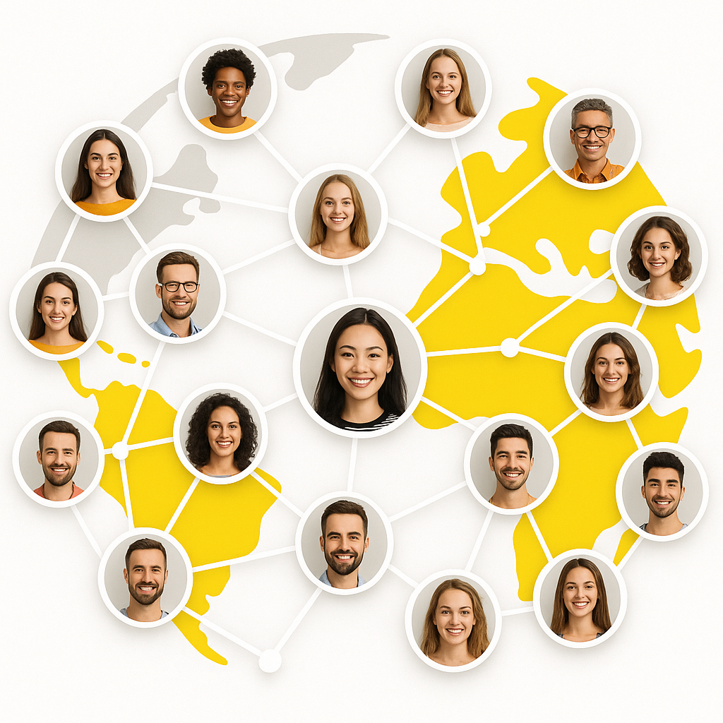 A network of talented professionals